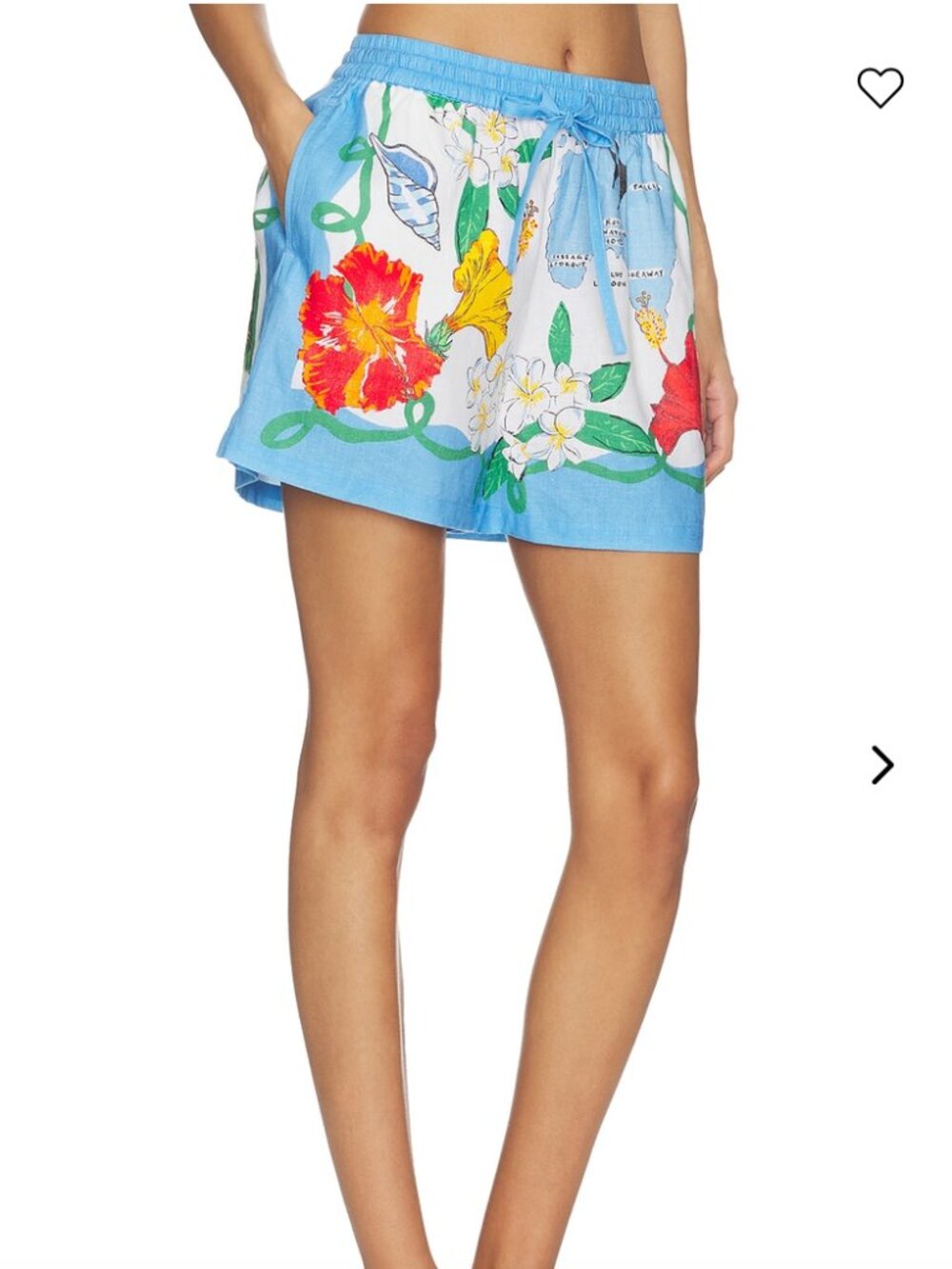 Seafolly Linen Blend Cover-Up Shorts